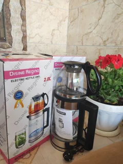 چای‌ساز و کتری برقی ۲ در ۱ دسینی رجینا مدل DR-6001